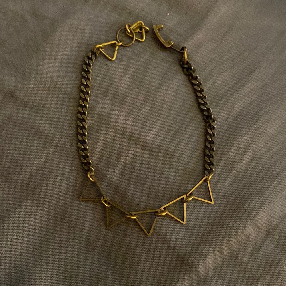 One of a kind two tone bracelet